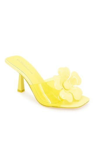 BCBGeneration Damen Remani Sandalen mit Absatz, Zitrone, 35 EU von BCBGeneration