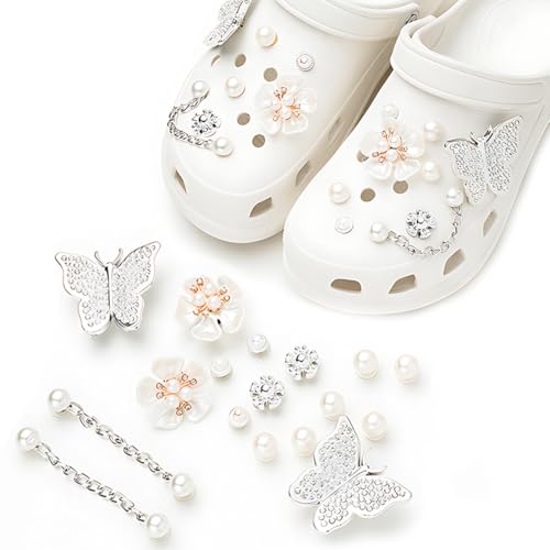 BCHKO 1 set Schuh Charms Schuh Anstecker Crocs-Stecker Set PVC Shoe Charm Clog-Dekor für Mädchen Frauen Kinder von BCHKO