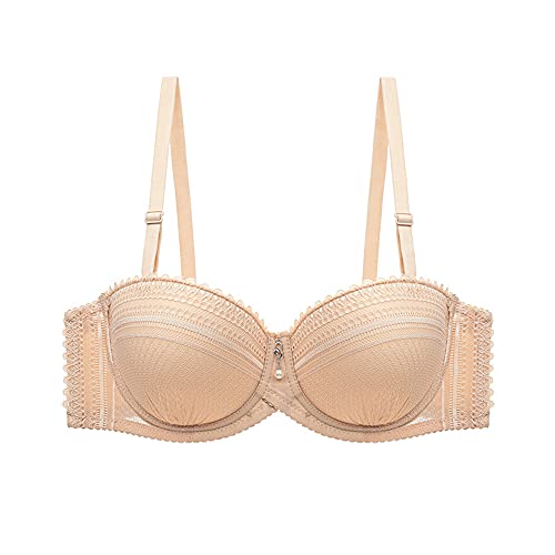 Damen Sexy Spitze BüGel BH Leicht Gepolstert Plunge Push-up Volle-Cup BH 85-AA von BCHRAYIUP