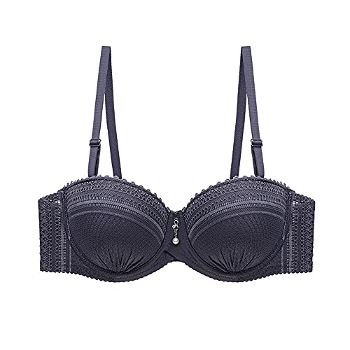 Damen Sexy Spitze BüGel BH Leicht Gepolstert Plunge Push-up Volle-Cup BH 85-AA von BCHRAYIUP