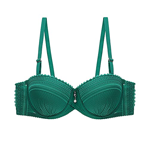 Damen Sexy Spitze BüGel BH Leicht Gepolstert Plunge Push-up Volle-Cup BH 95-AA von BCHRAYIUP