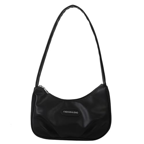 BCIOUS Plissierte Tragetasche, einfache modische Tasche, Handtaschen, Schultertaschen, Unterarmtasche, trendige Tasche, Kosmetiktasche, Make-up-Tasche, Achseltasche, von BCIOUS