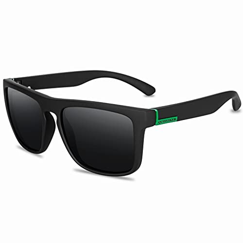 BCIOUS Polarisierte Sonnenbrille für Damen und Herren mit Farblinse, UV400-blockierende Fahrradbrille, a von BCIOUS