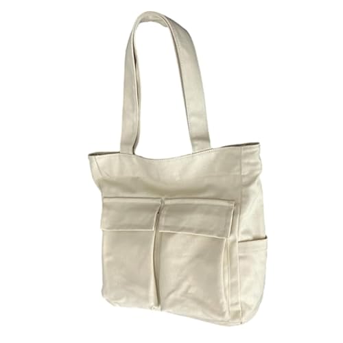 Damen-Schultasche, Umhängetasche, einfarbig, für den täglichen Gebrauch, lässige einfarbige Handtasche von BCIOUS