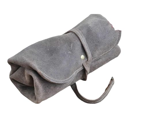 Tabakbeutel. Leather Tobacco Pipe Pag - Two Pipe Bag Pipe Storage Bag - Smoking Accessories Leather Storage Bag von BCJMKDX