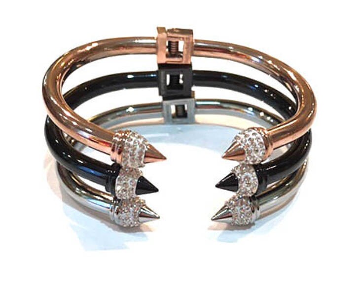 Sale Strass Spitze Spike Armreif. Manschette. Bc Schmuck-Armband. Stacking Frühlingsmanschette. Hypo-Allergen-Schmuck Sale Strass Spitze Spike Armreif. Manschette. Bc Schmuck-Armband. Stacking Frühlingsmanschette. Hypo-Allergen-Schmuck von BCJewelryNYC