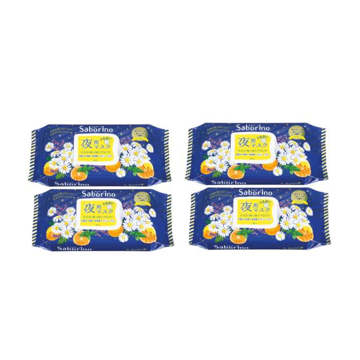 BCL - Saborino Mask - Saborino Night Mask - Chamomile Orange - 28pc (4ea) Set von BCL