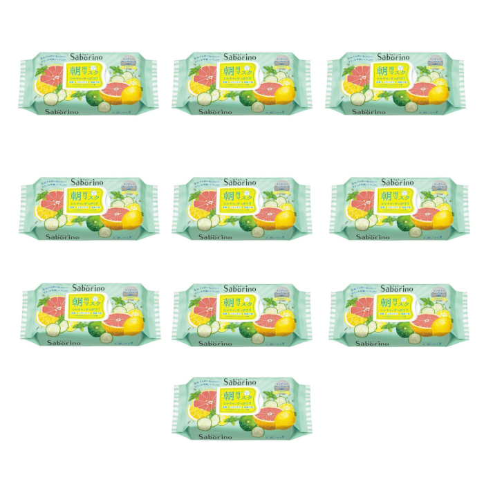 BCL - Saborino Morning Mask - Grapefruit - 32pc (10ea) Set von BCL