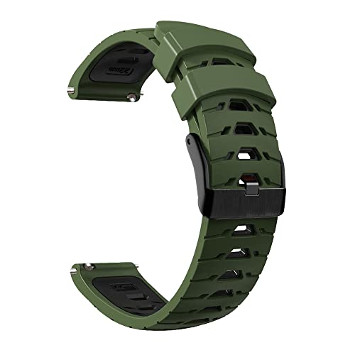 BCMCBV 20 x 22 mm Smartwatch-Armband für Garmin Venu SQ/Venu2 Plus Armbänder Vivoactive 3 4/Forerunner 245 Uhrenarmband aus Silikon, For Forerunner 745, Achat von BCMCBV