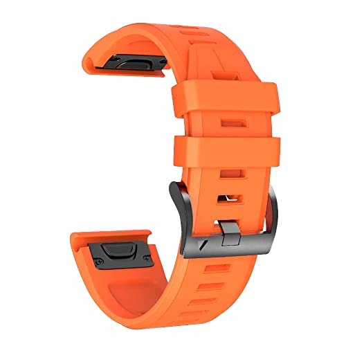 BCMCBV 26/22 mm Uhrenarmband für Garmin Fenix 6 6S 6X Pro 5 5X Plus 3HR 935 Silikonband Schnellverschluss Uhr Easyfit Handgelenkbänder, For Approach S60 S62, Achat von BCMCBV