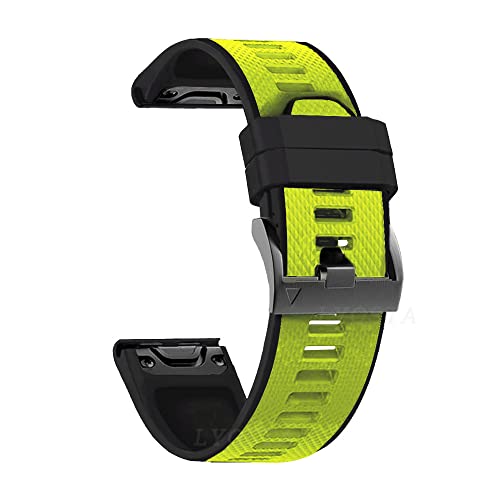 BCMCBV 26/22 mm Uhrenarmband für Garmin Fenix 6 6S 6X Pro 5 5X Plus 3HR 935 Silikonband Schnellverschluss Uhr Easyfit Handgelenkbänder, For Enduro, Achat von BCMCBV