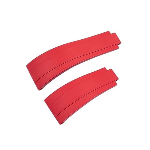 BCMCBV FKM Uhrenarmband für Rolex, GMT, Oysterflex, Daytona, Submariner, Deepsea, Yacht Master, 20 mm, 21 mm, Black Buckle, Achat von BCMCBV