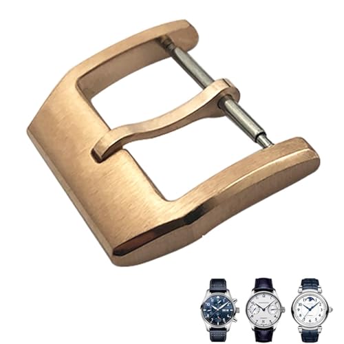 BCMCBV Faltschließe aus 316L-Edelstahl, 18 mm, für IWC Spitfire Lederarmband, 18 mm, Achat von BCMCBV