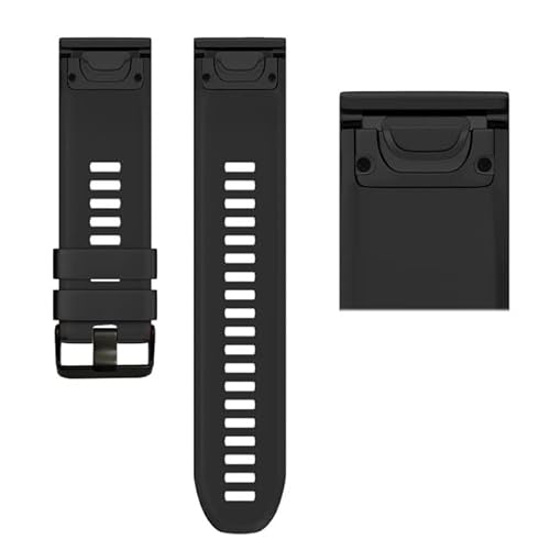 BCMCBV Silikon-Uhrenarmband für Garmin Fenix 7X 7 7s 5 5X 5s 3HR Fenix 6X Pro 6 6S Watch Schnellverschluss-Armband 20 mm 22 mm 26 mm, 26mm Fenix 7X, Achat von BCMCBV