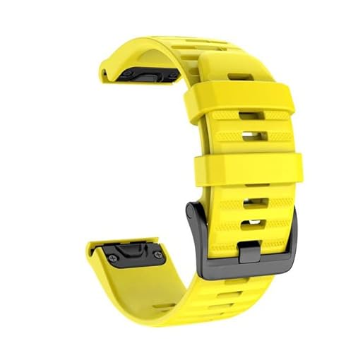 BCMCBV Sport-Silikonarmband für Garmin Fenix 6X 6 6S Pro 5X 5 5S Fenix 7X 7 7S 3HR 26, 26, 20 mm, einfache Passform, Schnellverschluss-Armband, 20mm Fenix 5S 6SPro, Achat von BCMCBV