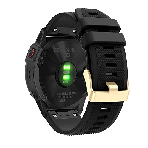 BCMCBV Uhrenarmband für Garmin Fenix 7, 7X, 6, 6X, Pro, 5X, 5 Plus, 3, 3HR, Forerunner 945/Instinct 2/Mk2i, 26 mm, 22 mm, schnell anzubringen, For Fenix 5 Plus 6 Pro, Achat von BCMCBV