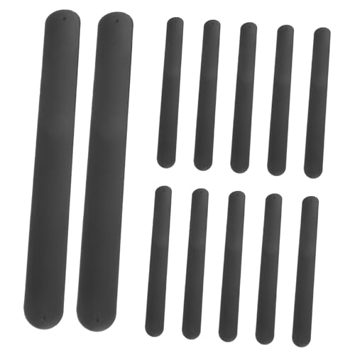 BCOATH 12 Stück Silikon Armbänder für DIY Projekte Flexibles Buntes Slap Wristband für Kindergeburtstagsfeiern Kreative Partygeschenke und Designs von BCOATH