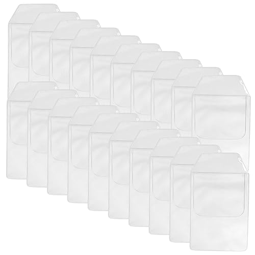 BCOATH 20 Stück Transparente PVC Stifttasche Teiliges Kleine Arzt und Krankenschwester Tasche Praktischer Stifthalter für Hemdtaschen Robuster Platzsparender Federmäppchen Einsatz für von BCOATH