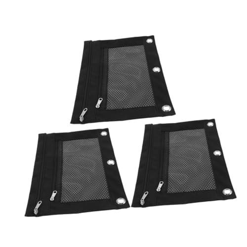 BCOATH 3stücke Dokumententasche Aus Oxford Reißverschluss Bleistifttasche Für Ordner Stiftehalter Mit Reißverschluss Geeignet Für Bürogebrauch von BCOATH