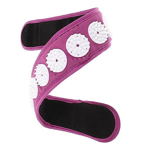 BCOATH Akupressur Massage Stirnband Verstellbar Leicht Tragbar Entspannend für Damen und Herren Vielseitiges Kopfband zur Stress und Spannungsreduktion Geeignet für Täglichen Gebrauch von BCOATH