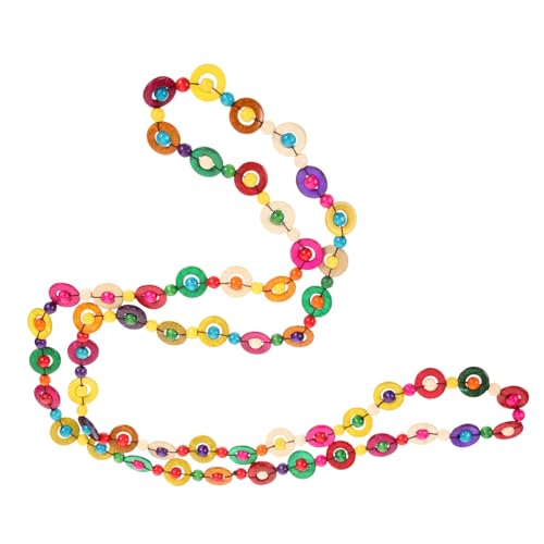 BCOATH Bohemia Halskette Kokosnussschale Handgefertigt Rund Perlen Vintage Schmuck Geschenk Damen Mädchen Strand Party Alltag von BCOATH