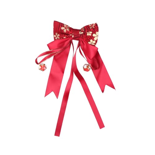 BCOATH Chinesischer Stil Haarschmuck für Mädchen Schleifenförmige Haarnadel mit Langlebiger Verarbeitung Festlicher Kopfschmuck für Lunar Year und Traditionelle Anlässe Einfach zu Tragen von BCOATH