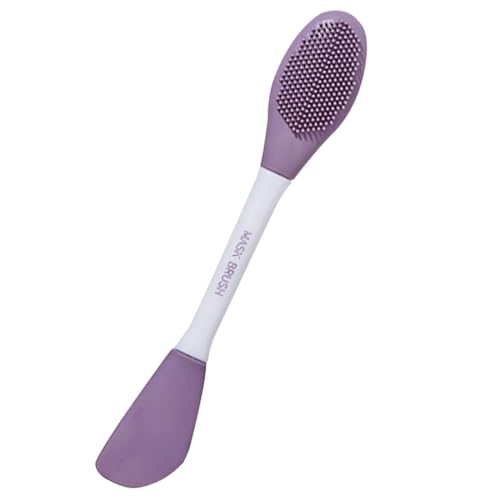 BCOATH Doppelseitiger Silikon gesichtsmaske Pinsel Applikator Weicher Gesichtsmaskenpinsel mit Bürstenseite für Gründliche Reinigung und Gleichmäßiges Auftragen Wiederverwendbar und von BCOATH