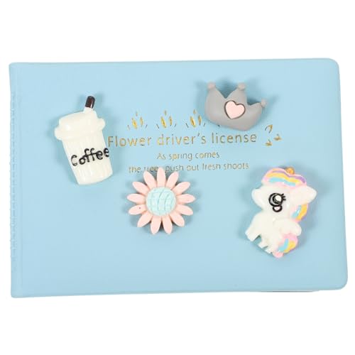 BCOATH Fahrzeugschein Hülle Für Führerschein Und Ausweise Praktische Und Langlebige Kartenmappe Im Design Rainbow-Pferd Für Ordnung Im Auto Für Reisen Und Büro von BCOATH