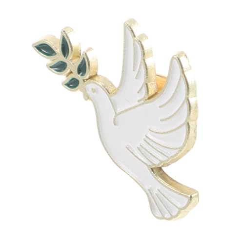 BCOATH Friedenstauben Brosche Stilvolle Taubenbrosche Anstecknadeln Für Damen Broschen Und Anstecknadeln Für Damen Ansteckschmuck Für Herren Legierung Friedenstauben von BCOATH