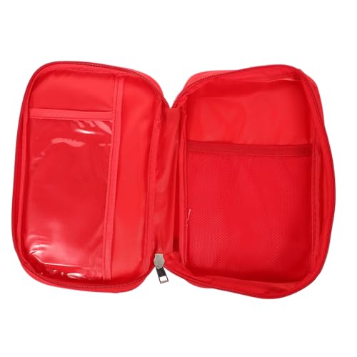 BCOATH Große Reiseapotheke Tasche aus Robustem Oxford Stoff wasserdichte Notfalltasche mit Reißverschluss Leichter Vielseitiger Haushalts Wanderrucksack für Sichere von BCOATH