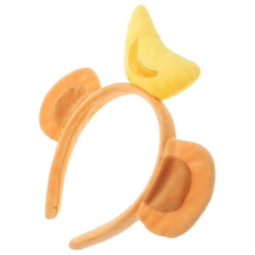BCOATH Monkey Headband Cosplay Kostüm Flauschiges Haarband Mit Einzigartigem Affenohr-design Für Partys Halloween Und Bühnenaufführungen von BCOATH