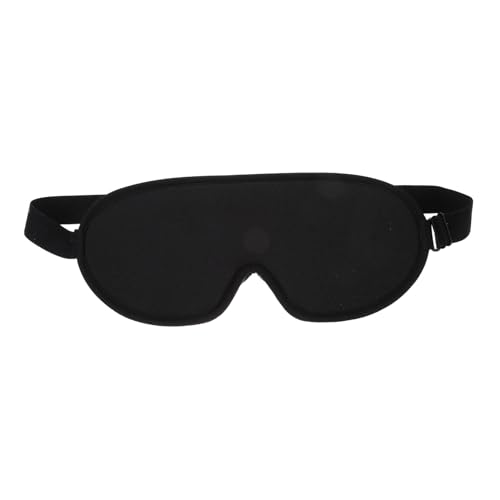 BCOATH Schlafmaske Für Männer Und Frauen Atmungsaktive Augenmaske in Schwarz Lichtblockierend Komfortable Schlafhilfe Für Seitenschläfer Entspannung Und Verbesserten Schlaf von BCOATH