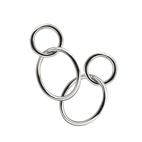 BCOATH Sterling Silber Ohrstecker Damen Runde Kreative Ear Drop Leicht Elegant Ohrschmuck Geschenk für Frauen Freundin Mutter von BCOATH