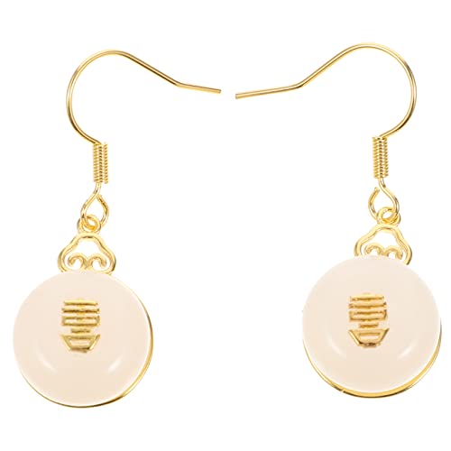 BCOATH Vintage Jade Ohrstecker für Damen Chalcedon Tropfen Design Schmuck für Valentinstag Hochzeit Party und Alltag Eleganter Halbedelstein Ohrschmuck von BCOATH