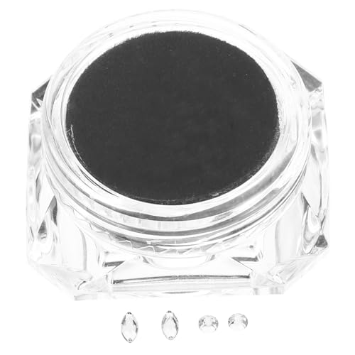 BCOATH Zahnschmuck Edelstein Teilig DIY Zahn Transparent Weiß Kreative Formen Zahn Deko für Damen Mädchen Chic Zahnornamente von BCOATH