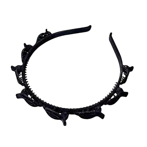Haarnadel-Stirnband mit Pony, professionelle Pony-Clips mit 8 kleinen Clips, modisches Haar-Accessoire für Damen und Mädchen, perfekt passend von BCSRVCE