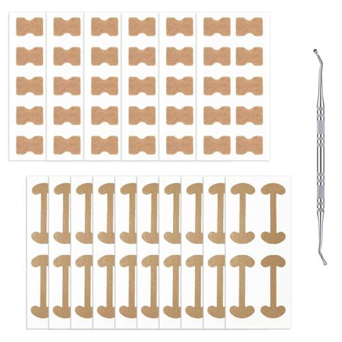 200 Stück Zehennagel Korrektur Patches,Zehennagel Patch,Nagelpflaster,Zehenpflaster Großer Zeh,Eingewachsener Zehnagel Patches,Nagelkorrekturspange,Soft und Atmungsaktiv(und Ein Nagelpickwerkzeug) von BCYSNR