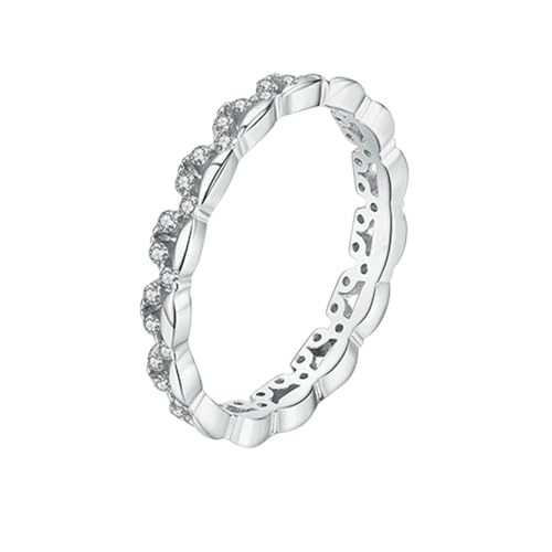 BCughia Verlobungsring Damen Weißgold, Trauringe Gold 375 Rund Form Moissanit Freundschaftsringe Damen Gr 49 BCughia Verlobungsring Damen Weißgold, Trauringe Gold 375 Rund Form Moissanit Freundschaftsringe Damen Gr 49 von BCughia
