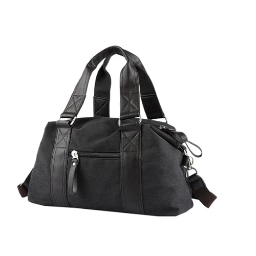 Männer Reisetaschen Handgepäck Tasche Seesack Handtasche Reise Tote Große(C-Black-22L) von BDFJEDS