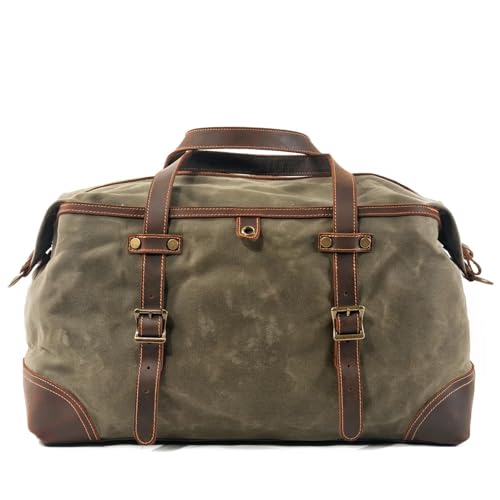 Outdoor-Fitnesstasche Herren-Reisetasche Tragbare Sport-Freizeittasche Freizeit-Umhängetasche mit großer Kapazität(Green) von BDFJEDS