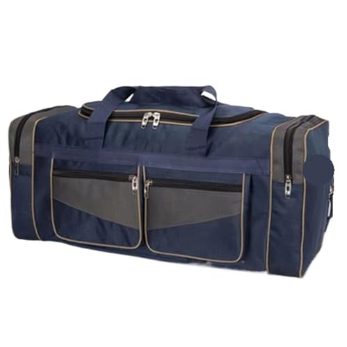 Reisehandtaschen Große Reisen for Frauen Männer Gym Gepäck Outdoor Tasche Sack Reise Schulter Pack(60L Blue) von BDFJEDS