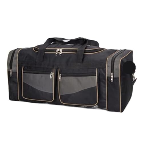 Reisehandtaschen Große Reisen for Frauen Männer Gym Gepäck Outdoor Tasche Sack Reise Schulter Pack(60L Grey) von BDFJEDS