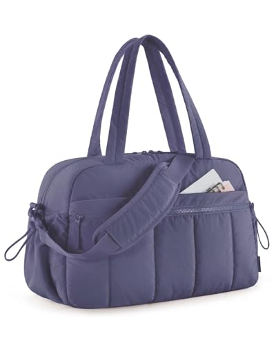 Reisetasche, Sporttasche for Damen mit Nassfach, Handgepäck, Weekender(Blue) von BDFJEDS