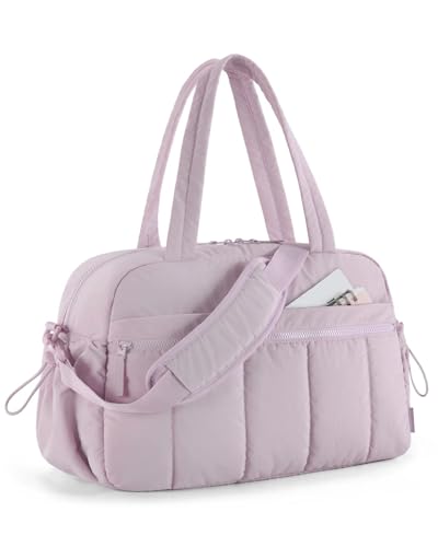 Reisetasche, Sporttasche for Damen mit Nassfach, Handgepäck, Weekender(Lavender) von BDFJEDS