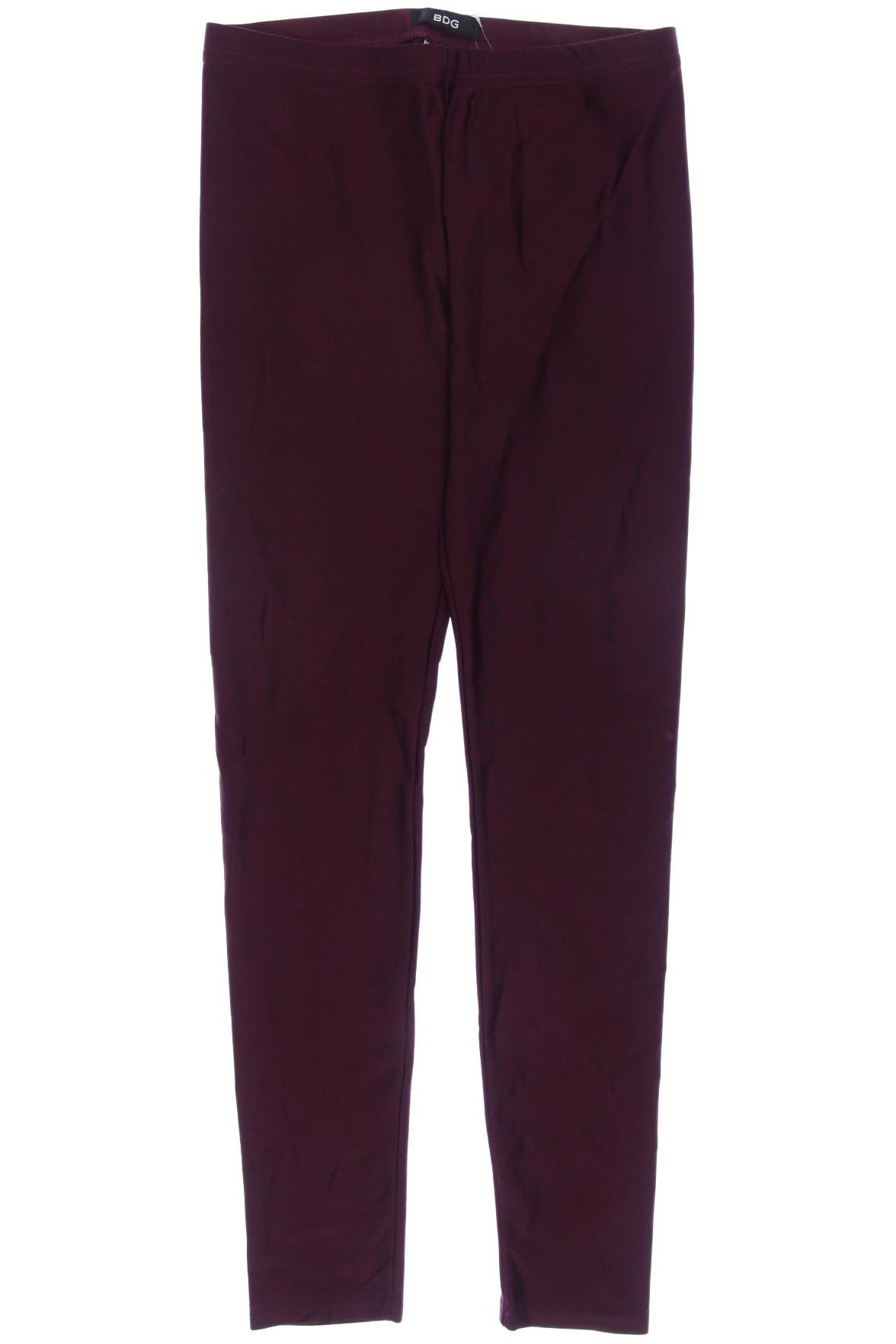 BDG Urban Outfitters Damen Stoffhose, bordeaux, Gr. 36 von BDG Urban Outfitters