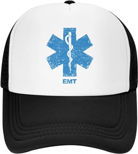BDJYHACP Baseballkappe Snapback Sonnenhut EMT Unisex Life Star Trucker Hut Paramedic Medical Ambulance Verstellbare Baseballkappe Sport Snapback Caps für Frauen Männer Männer Frauen BDJYHACP Baseballkappe Snapback Sonnenhut EMT Unisex Life Star Trucker Hut Paramedic Medical Ambulance Verstellbare Baseballkappe Sport Snapback Caps für Frauen Männer Männer Frauen von BDJYHACP