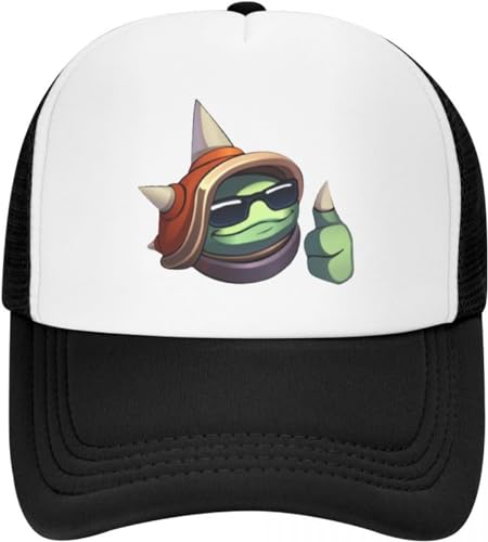 BDJYHACP Baseballkappe Snapback Sonnenhut Herren Damen Custom Baseball Cap Verstellbare Trucker Cap Sport Snapback Legends Videospiel League Sommer Männer Frauen von BDJYHACP