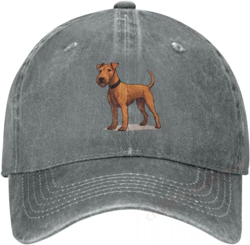 Baseballkappe Snapback Sonnenhut Irish Terrier-Hunde-Design Cowboy-Kappe für Männer und Frauen verstellbare Baseballmütze weiches Geschenk für Hundeliebhaber Geburtstagsgeschenk für Männer und Frauen von BDJYHACP