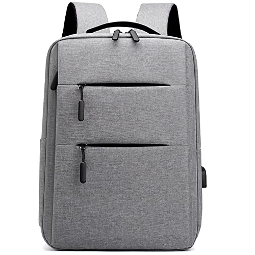 BDLDCE Herren Damen Anti-Diebstahl Rucksack Laptop Backpack, Grey von BDLDCE