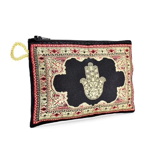 BDM Türkische Stoff-Geldbörse mit Reißverschluss und Hand der Fatima – Eleganz und Schutz, Verschiedene Modelle von BDM